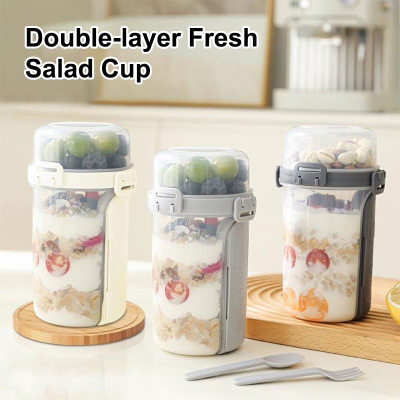 Meal Preparation - NEW* 600ML Salad Oatmeal Cup Breakfast