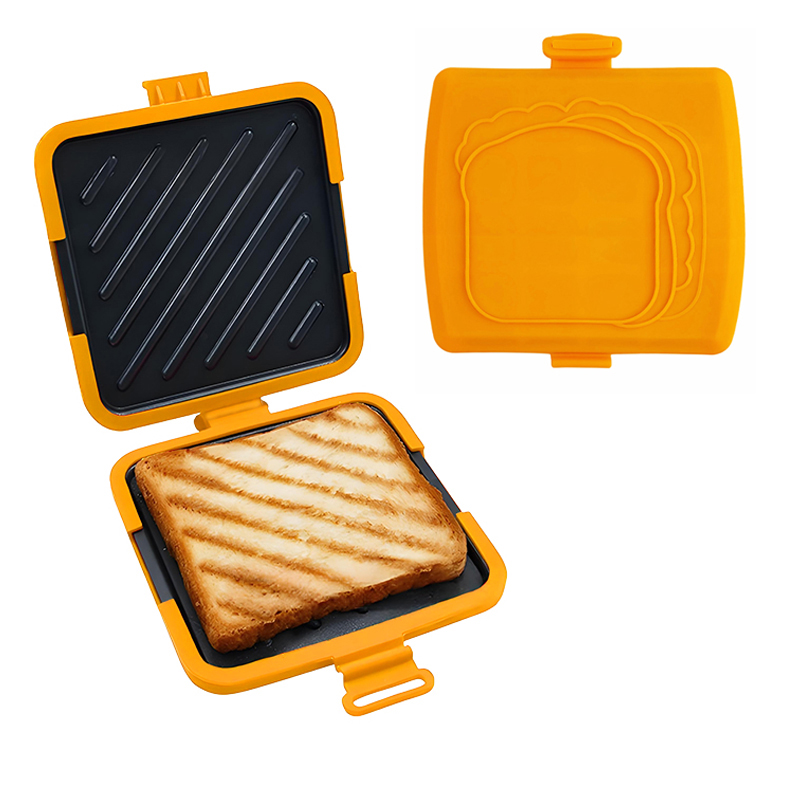 Meal Preparation - 3-in-1 Microwave Sandwich Maker Toastie Panini