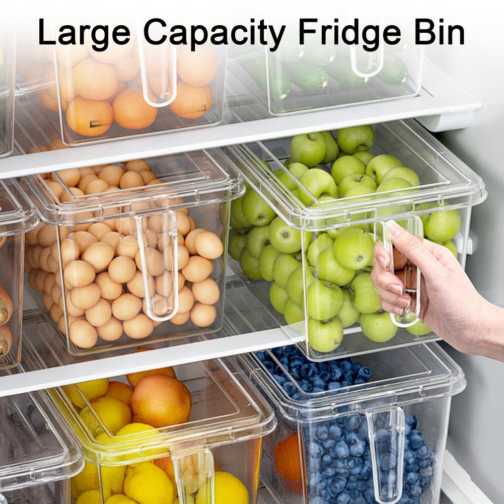 Clear Refrigerator Storage Bin - Meal Prep Veggie review and price