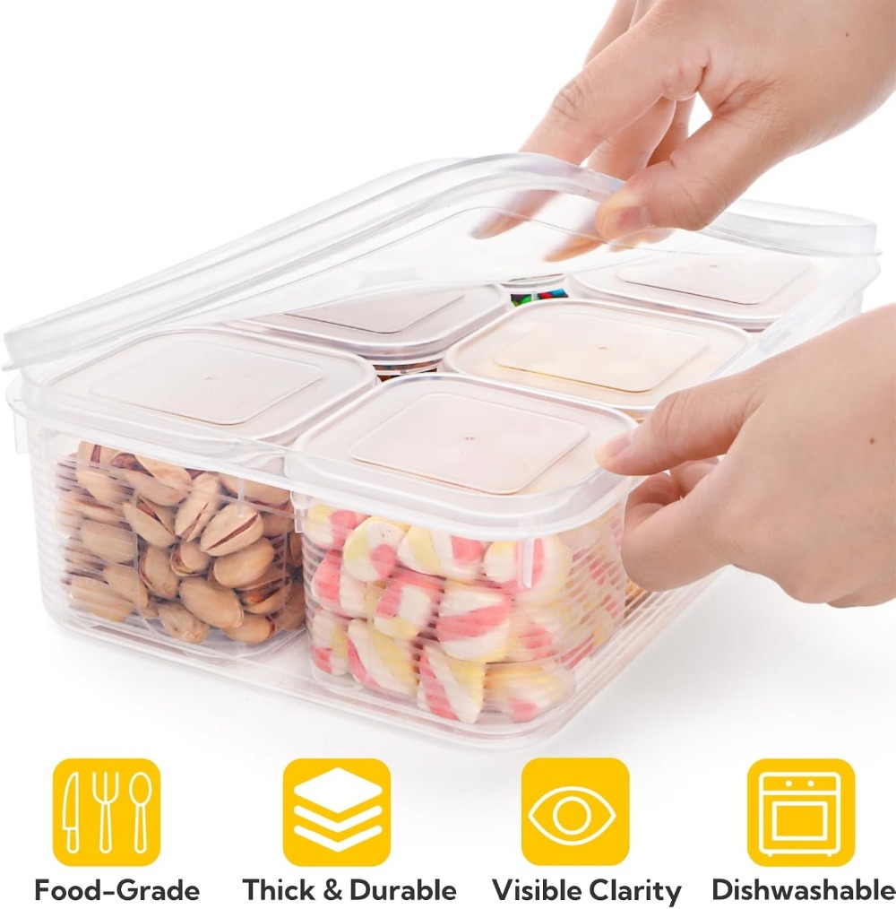 28-Piece Fridge Organizer Set  - Meal Prep Veggie review and price