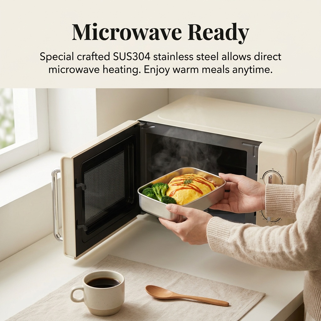Stainless Steel Bento Box Meta - Meal Preparation review and price