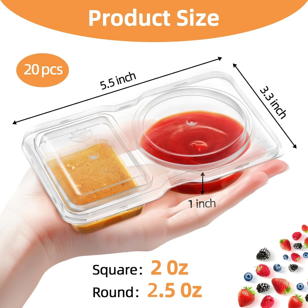 Reusable Divided Snack Contain - Meal Prep Veggie review and price