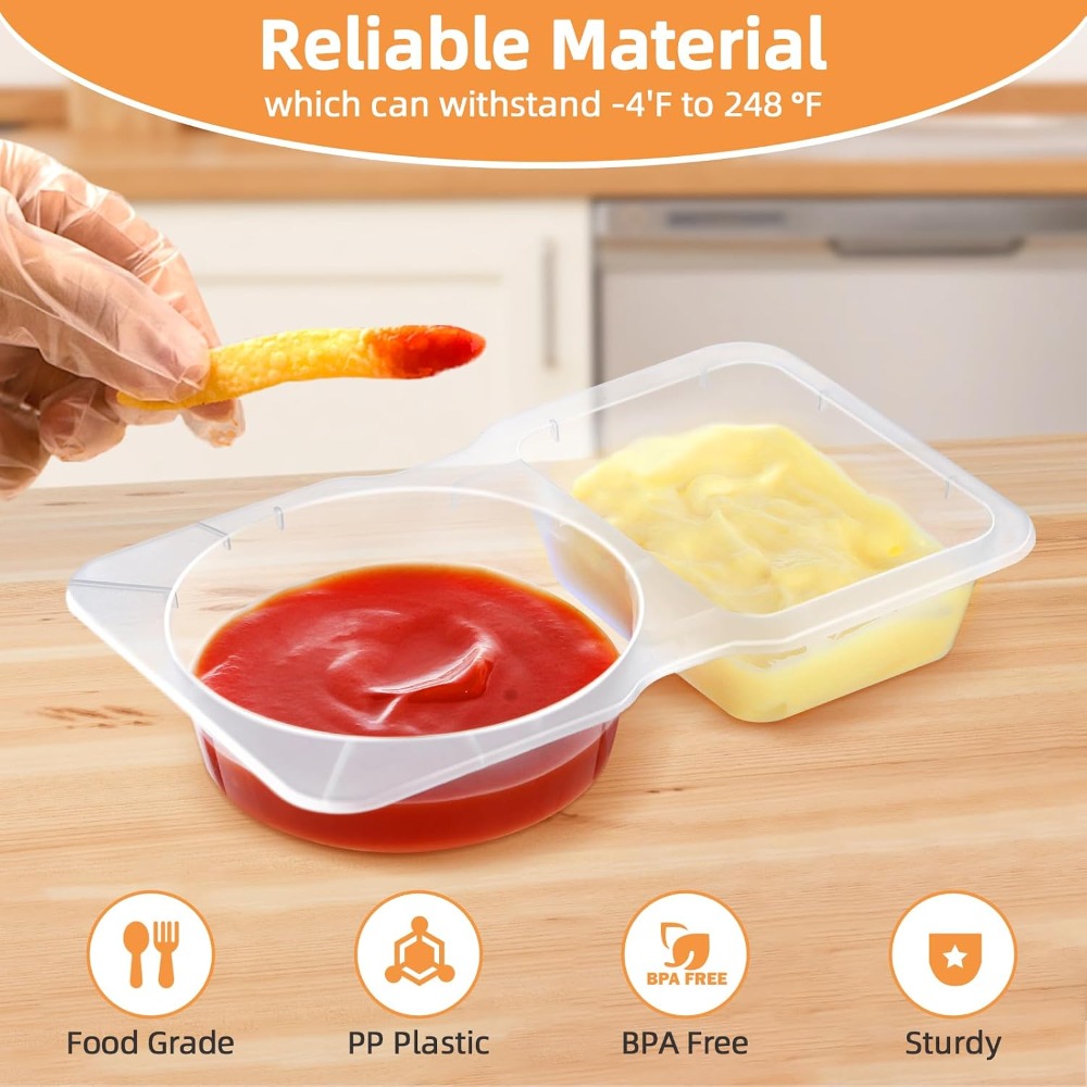 Reusable Divided Snack Contain - Meal Prep Veggie review and price