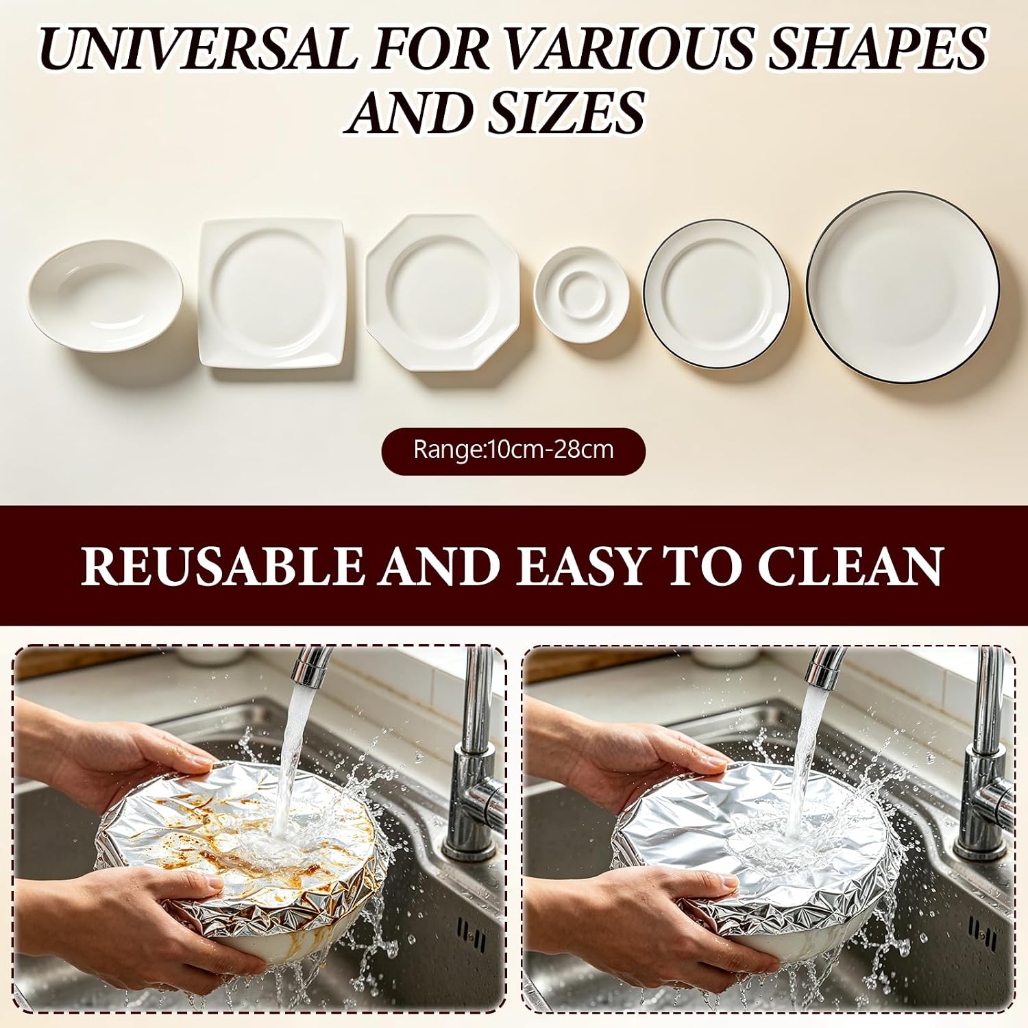 Reusable Aluminum Foil Food Co - Meal Preparation review and price
