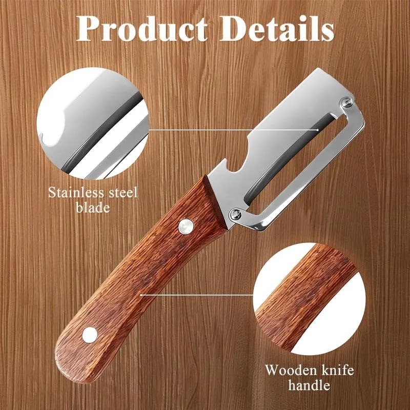 1/2/3/5pcs Oak Wood Handle Sta - Meal Prep Veggie review and price