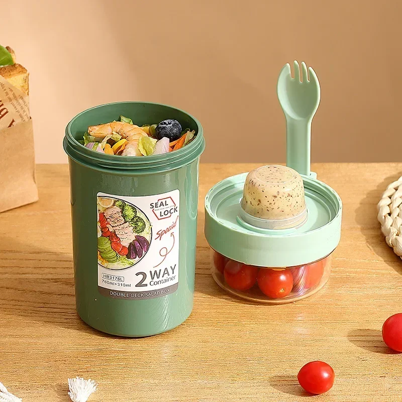 Bento Lunch Box Salad Oatmeal  - Meal Preparation review and price