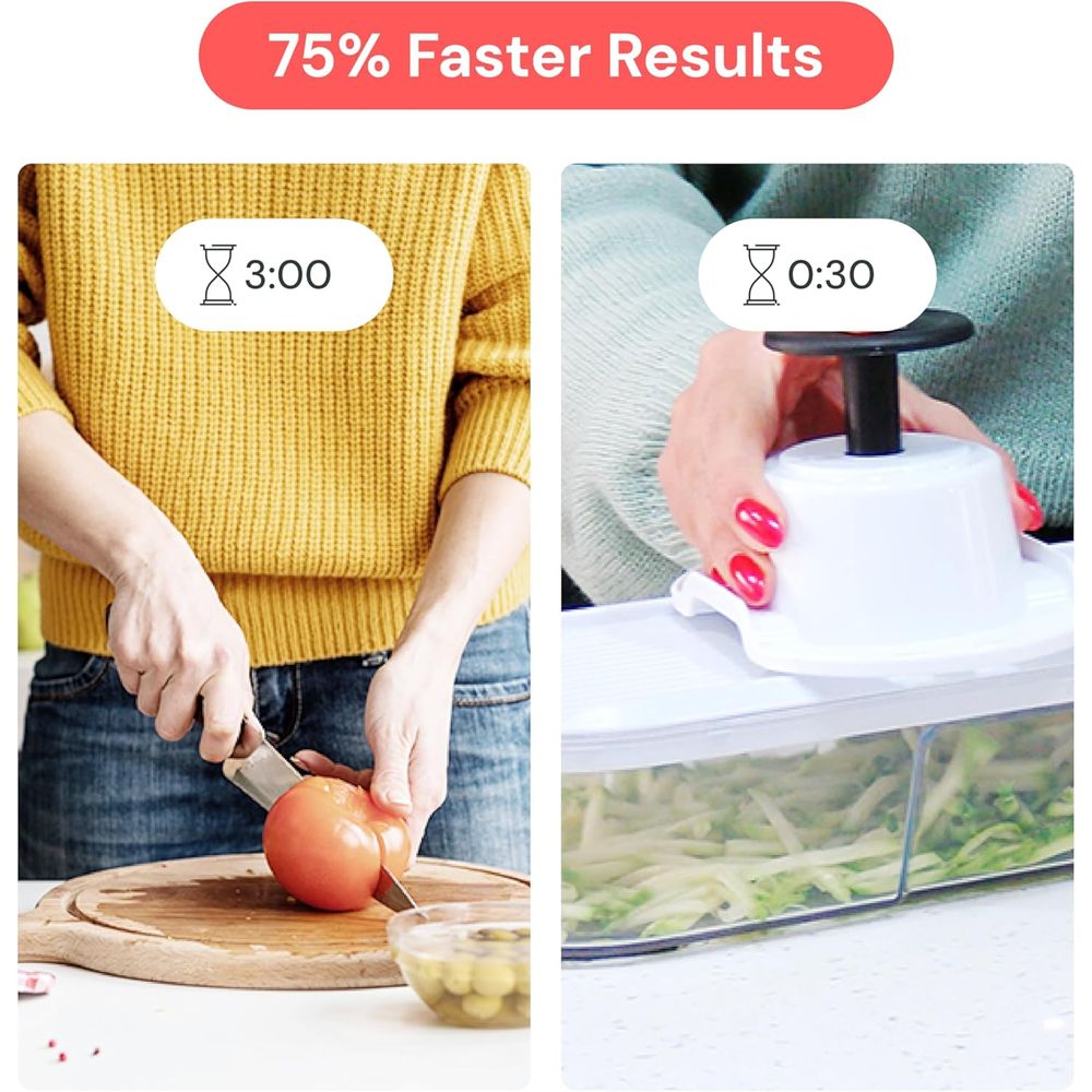 Vegetable Chopper - Chop and S - Meal Prep Veggie review and price