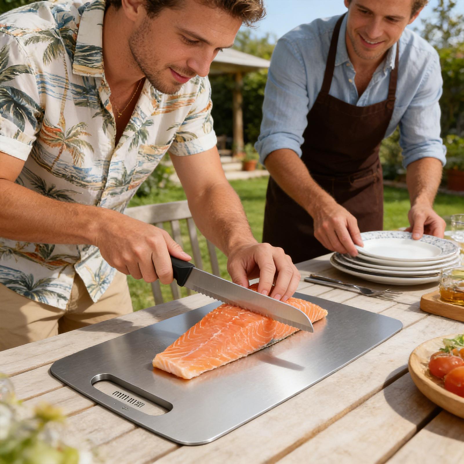Stainless Steel Chopping Board - Meal Prep Veggie review and price