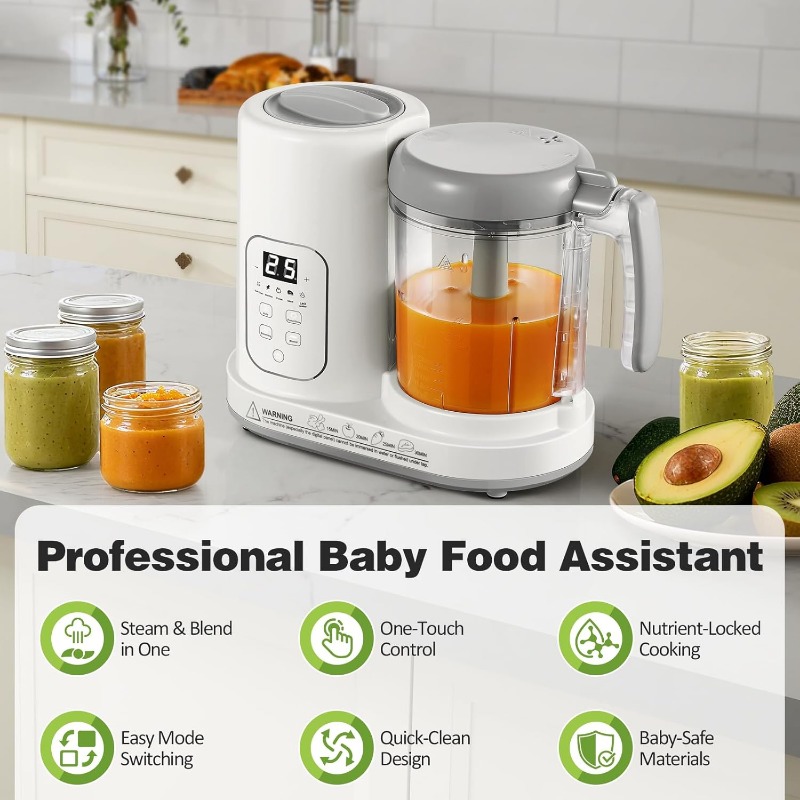 Baby Food Maker Steamer Blende - Meal Preparation review and price