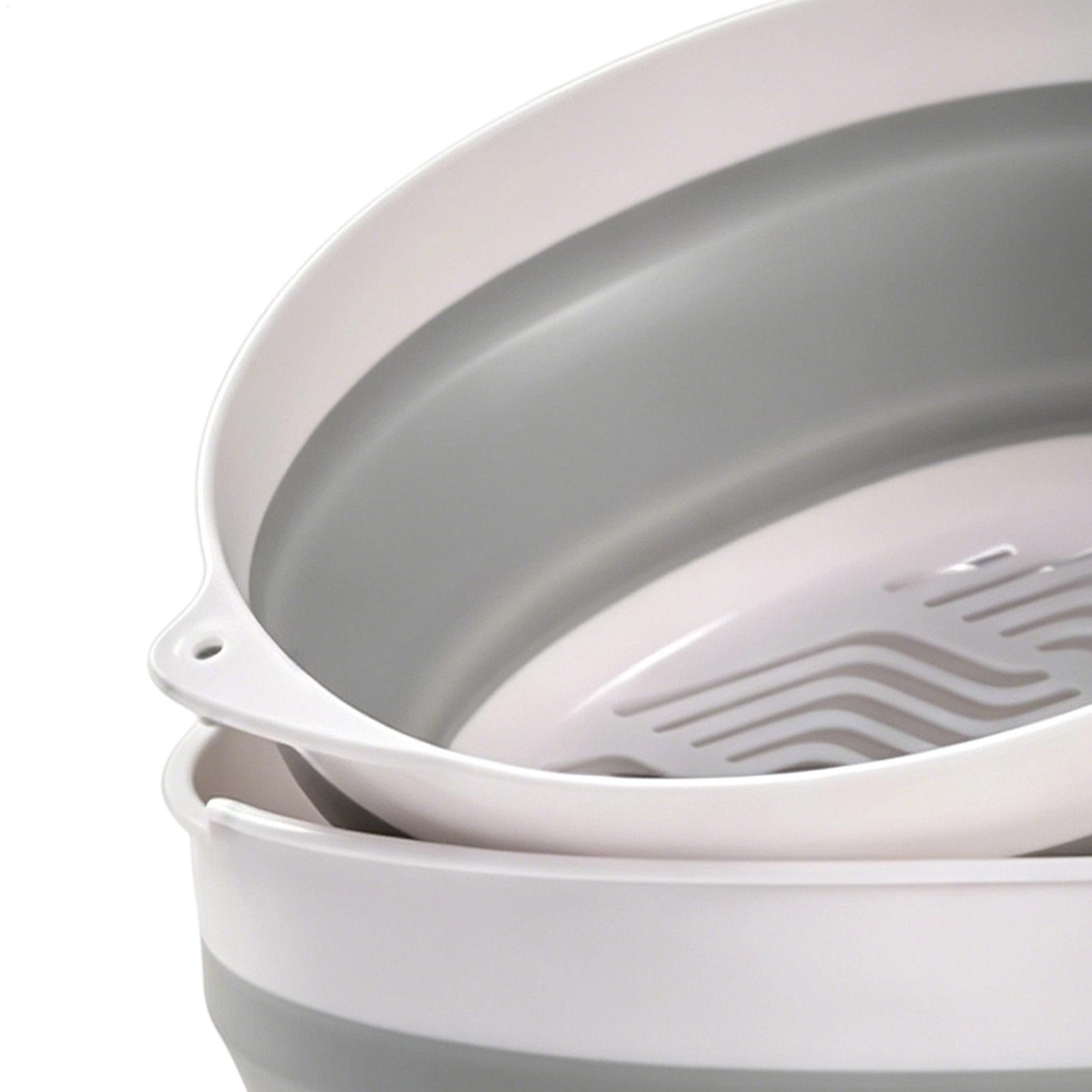 Foldable Strainer Double-Layer - Meal Prep Veggie review and price