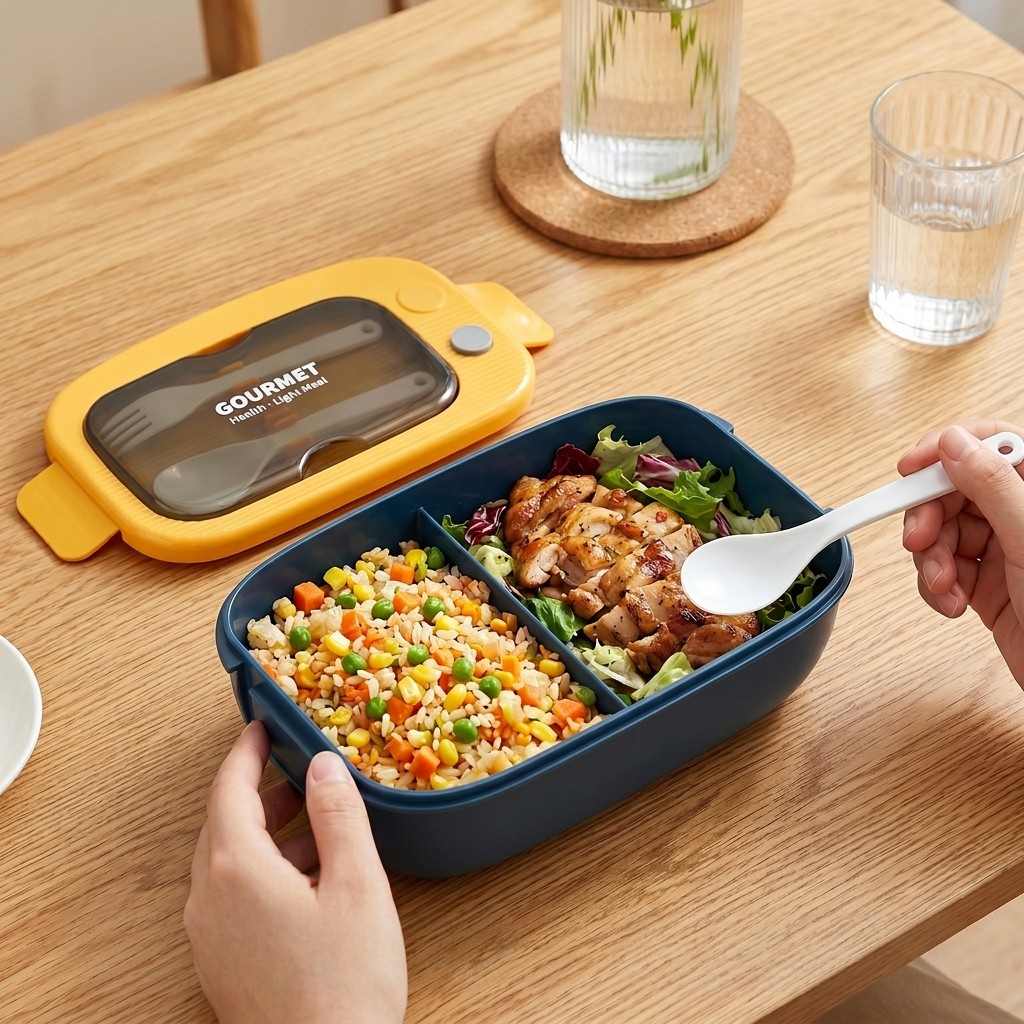 Microwavable Plastic Bento Box - Meal Preparation review and price