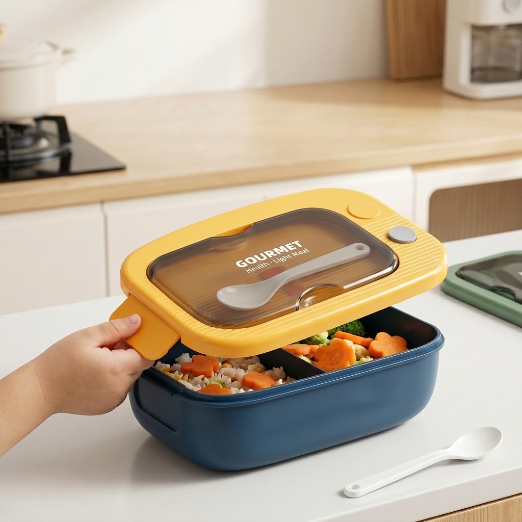 Microwavable Plastic Bento Box - Meal Preparation review and price